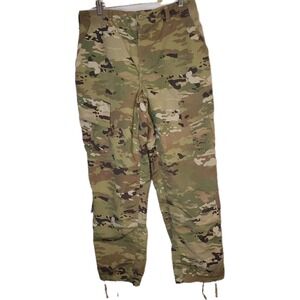 Army Camo‎ ACU Pants Medium - Regular Camouflage Insect Shield Repellent CLEAN